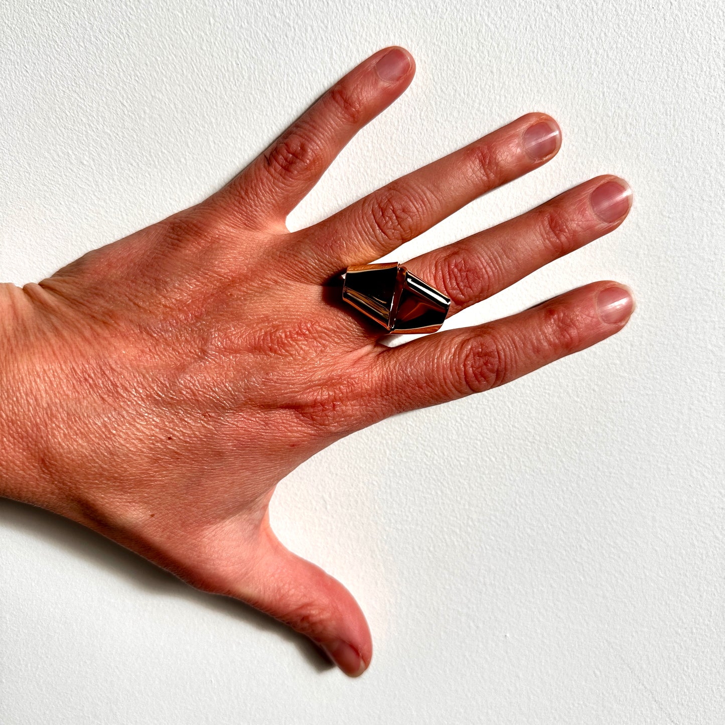 Bowtie Ring – Hand-Fabricated Ribbon Form