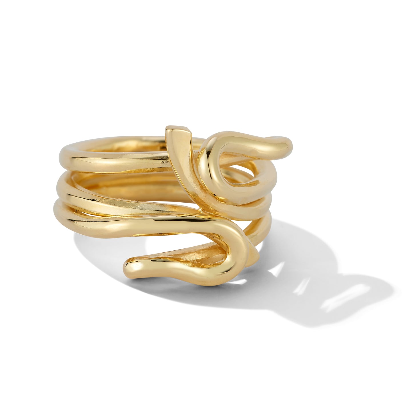 Isma Ring – Triple Band Statement Ring