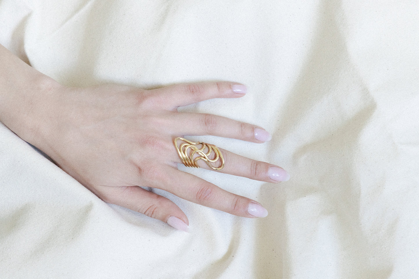 Andy © Ring – Sculptural Wire Statement