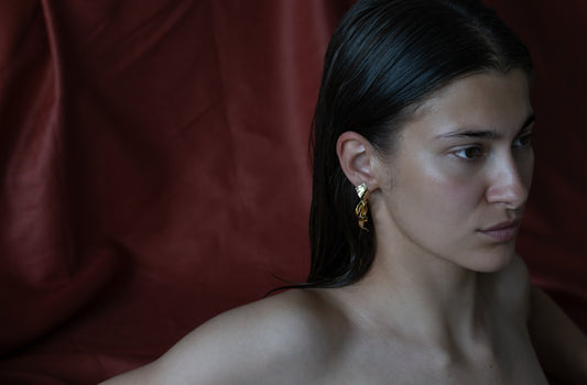 Fork in the Road Earrings – Dual Loop Design