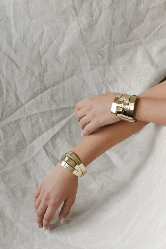 Braid Cuff Bracelet – Sculptural Hand-Fabricated Design