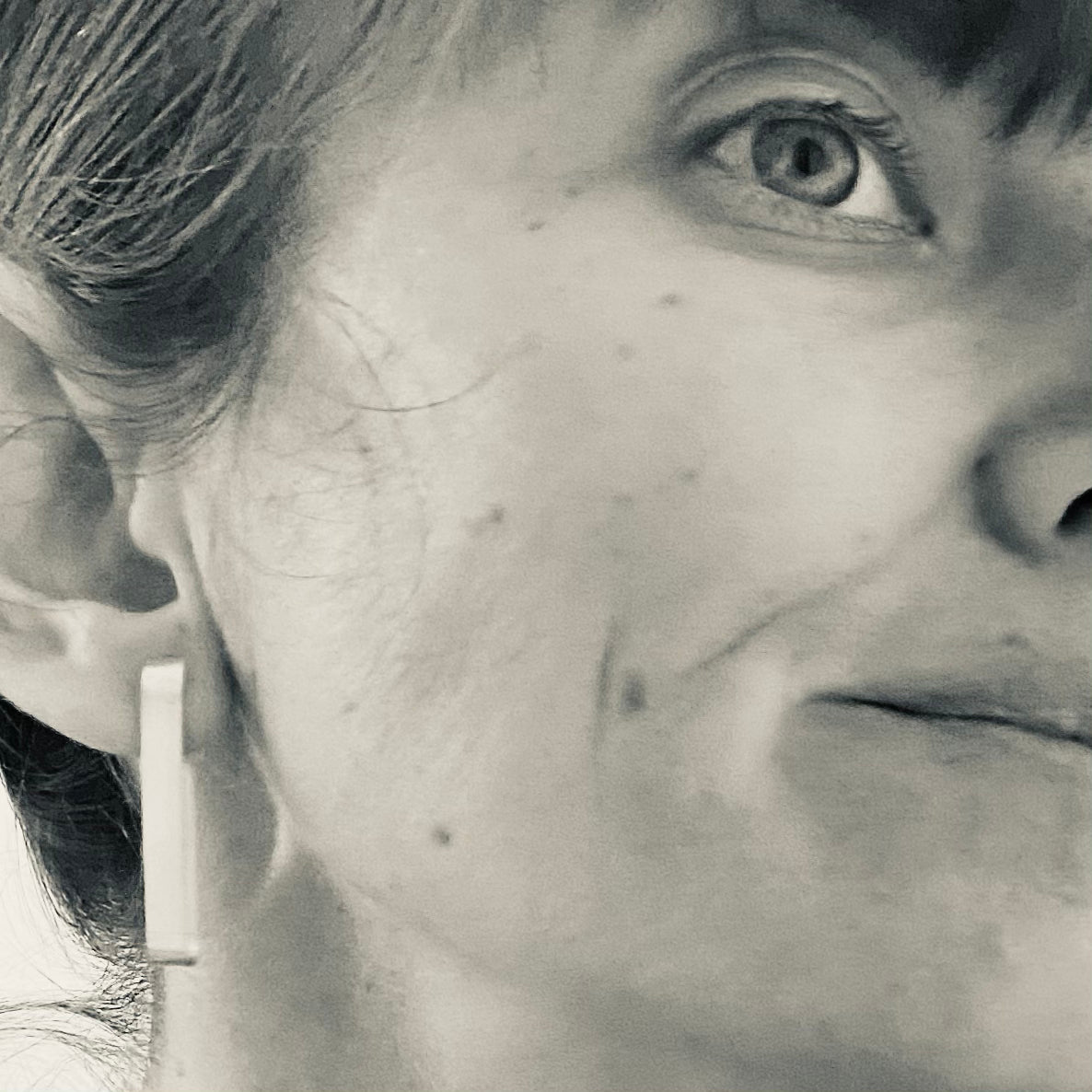 Bait Linear Post Earring – Minimalist Design with Seamless Flow