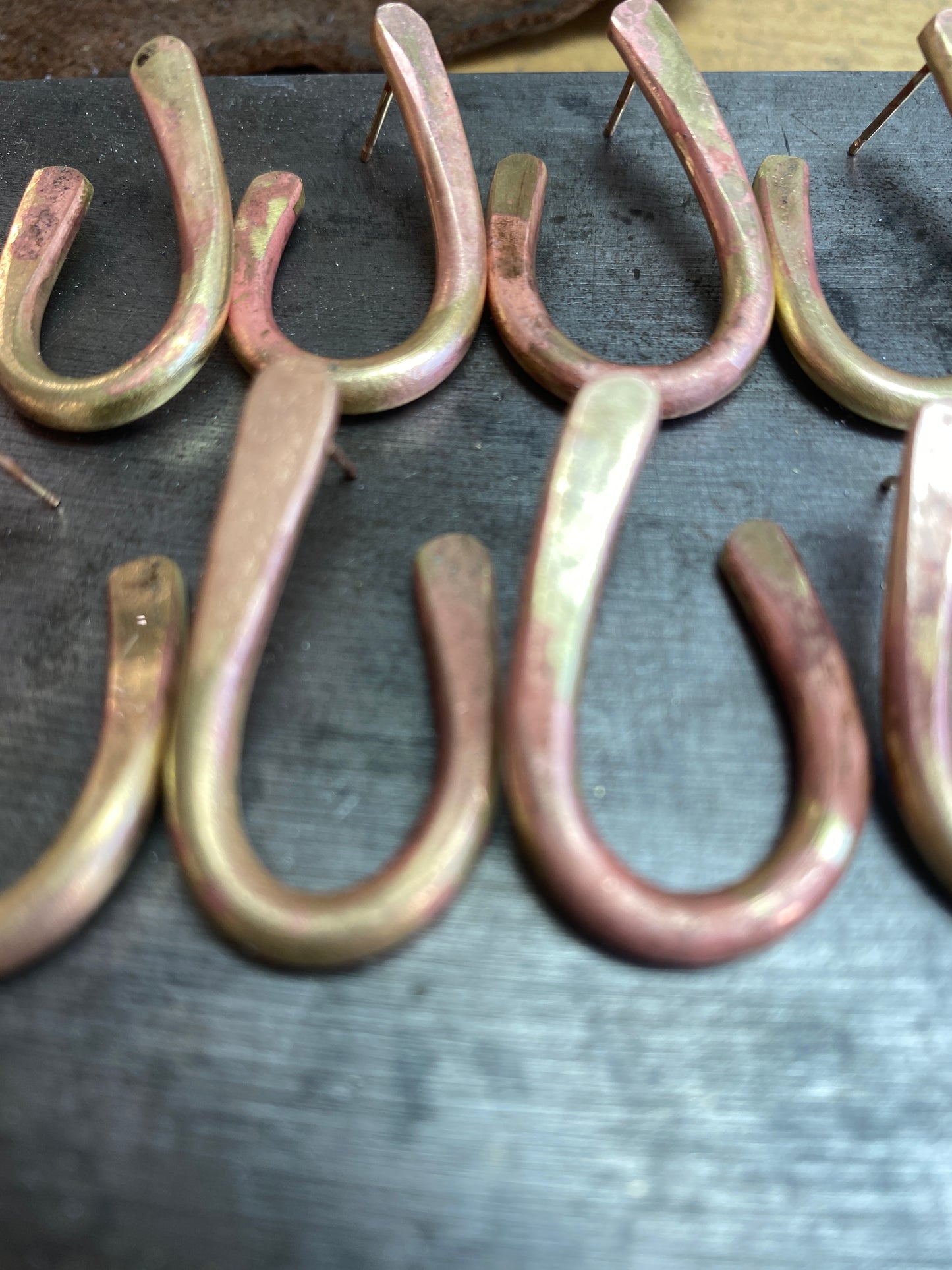 You Earrings – Minimalist Horseshoe Studs