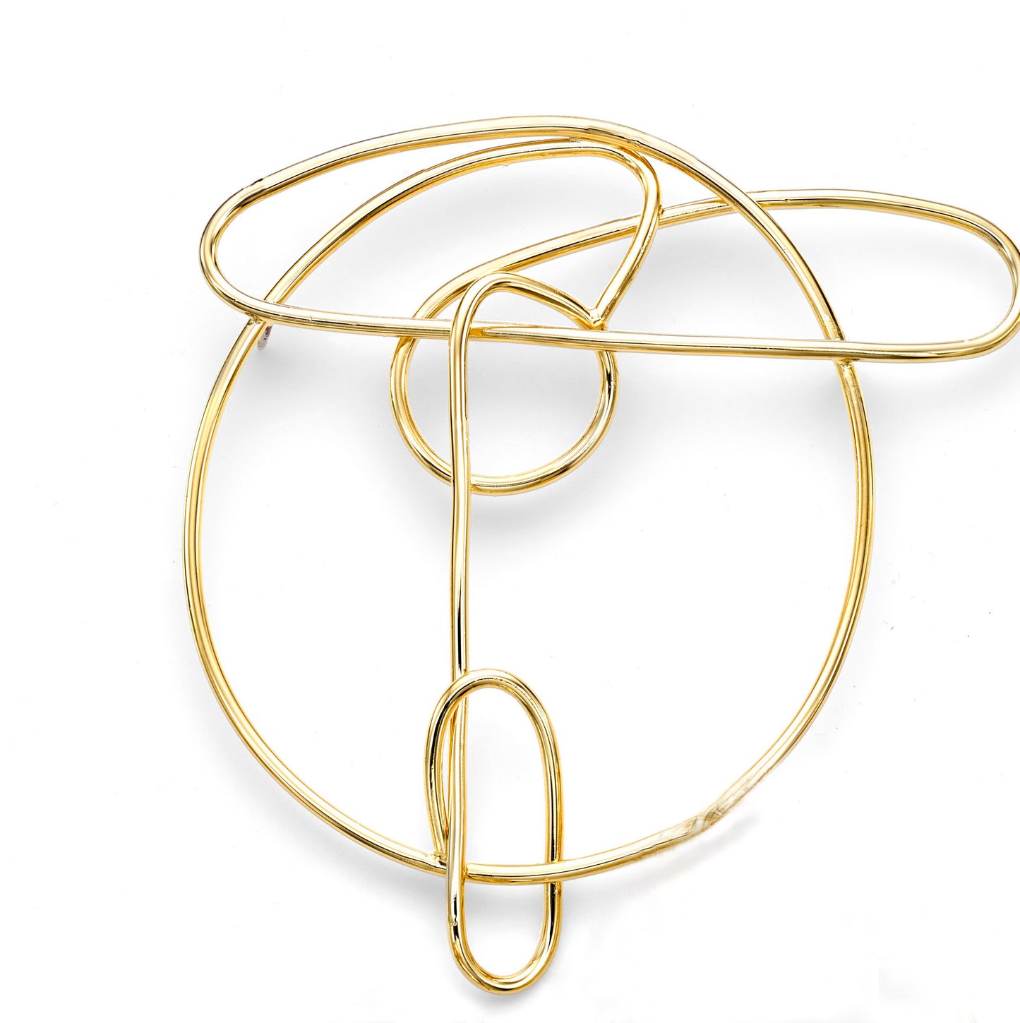 Croquis Pin – Freeform Wire Sculpture