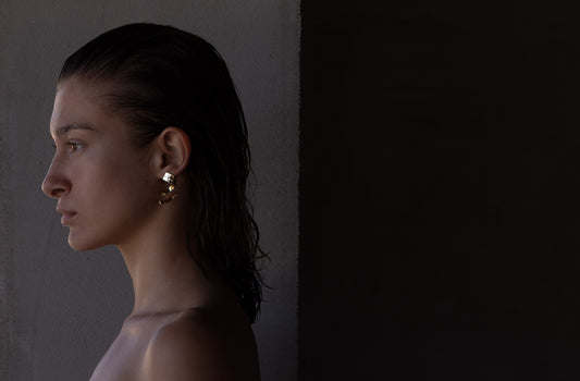 Fork in the Road Earrings – Dual Loop Design