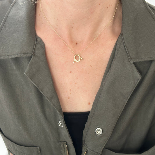 Ohhh Closure – Versatile 14k Gold Charm Necklace
