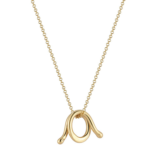 Ohhh Closure – Versatile 14k Gold Charm Necklace