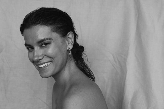 Loose Ends Hoop – Textured Wire Hoop Earrings