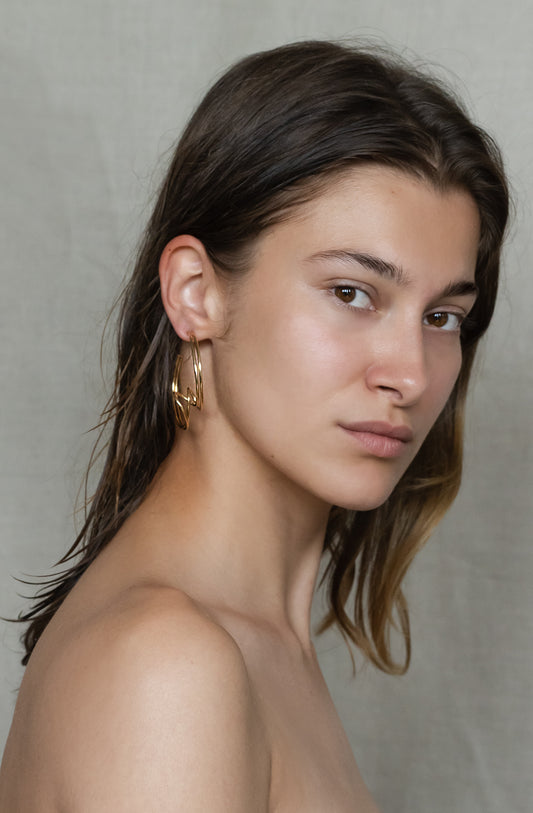 Mademoiselles © Hoop Earrings – Light and Playful Wire Hoops