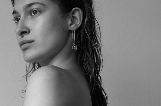 Safety ©️ Drop Earring – Seamless Wire Design