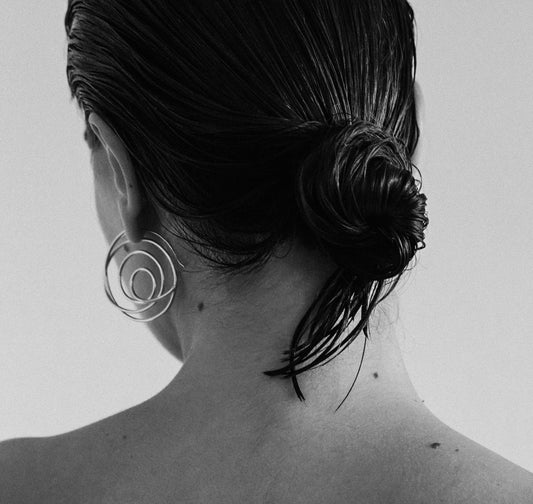 Whirlwind Earrings – Contemporary Wire Hoops