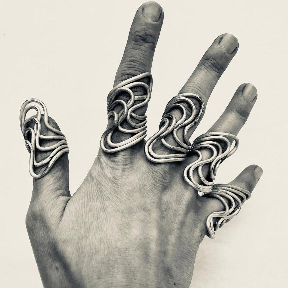 Andy © Ring – Sculptural Wire Statement