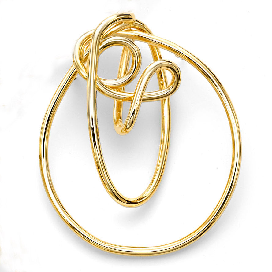 Croquis Pin – Freeform Wire Sculpture