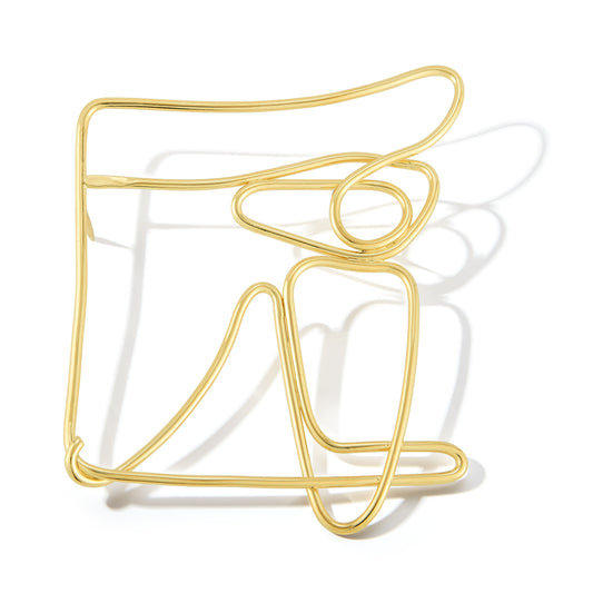 Eye of Horus Brooch – Protective Symbol in Handcrafted Brass