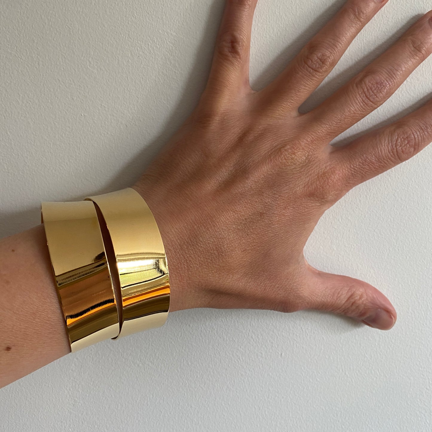 Directions Cuff Bracelet – Convertible Brass Wrap Design